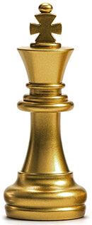 golden chess piece